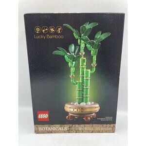LEGO Botanicals 10344 Lucky Bamboo - Brand New, Sealed Light Box Wear